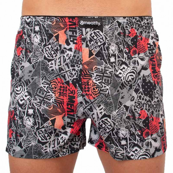 2PACK short hombre Meatfly multicolor (Agostino - Mosh)