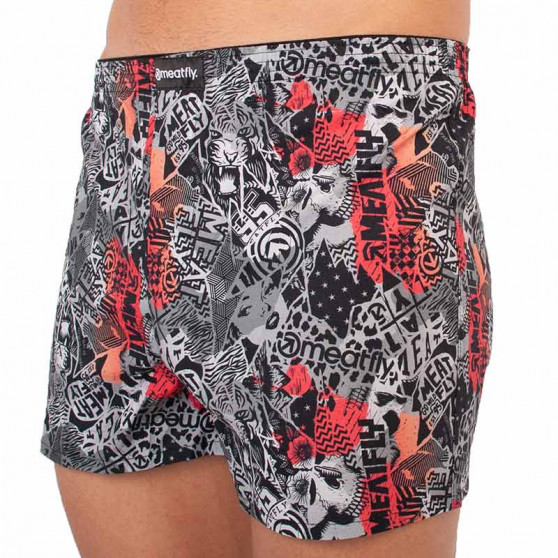 2PACK short hombre Meatfly multicolor (Agostino - Mosh)