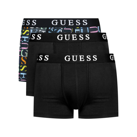 3PACK Boxers para hombre Guess multicolor (U0BG021JR003-F76E)