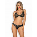 Conjunto mujer Obsessive negro (Luvae set)