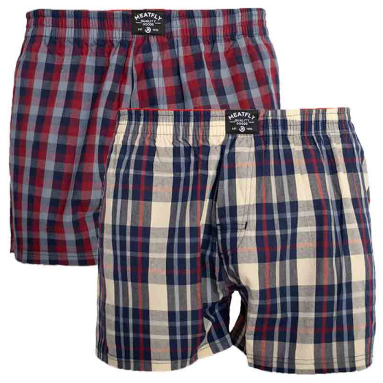 2PACK short hombre Meatfly multicolor (Jukebox 20 - A)