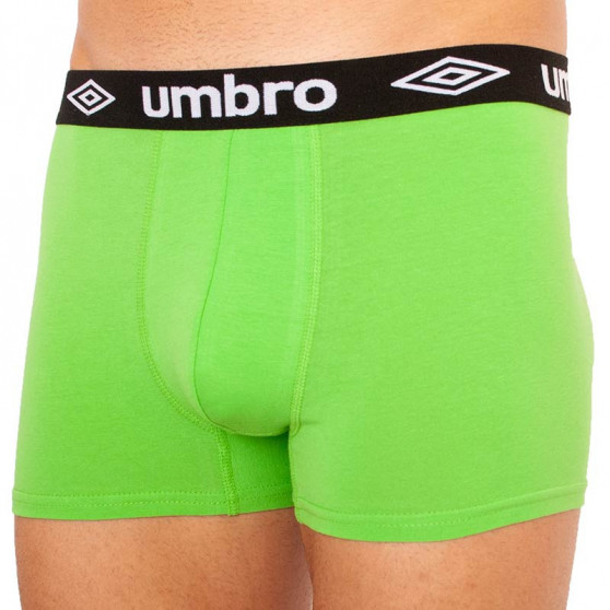 3PACK Boxers para hombre Umbro multicolor (UMUM0241 CH)