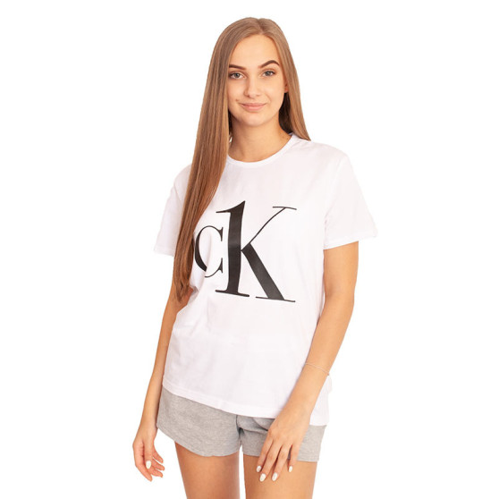 Camiseta de mujer CK ONE blanca (QS6436E-7UM)