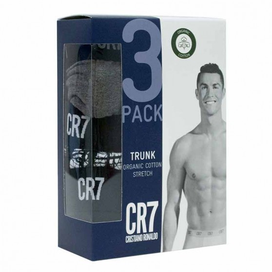 3PACK Boxers para hombre CR7 multicolor (8110-49-2712)