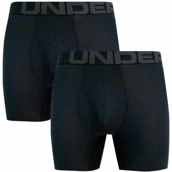 2PACK Boxers para hombre Under Armour negro (1363619 001)