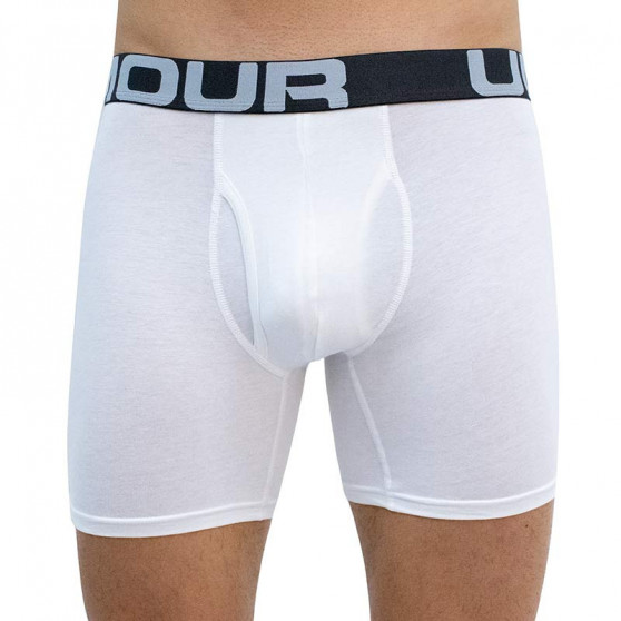 3PACK Boxers para hombre Under Armour blanco (1363617 100)