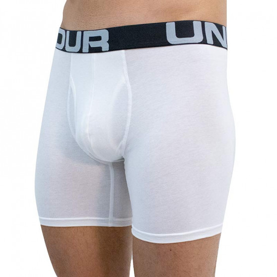 3PACK Boxers para hombre Under Armour blanco (1363617 100)