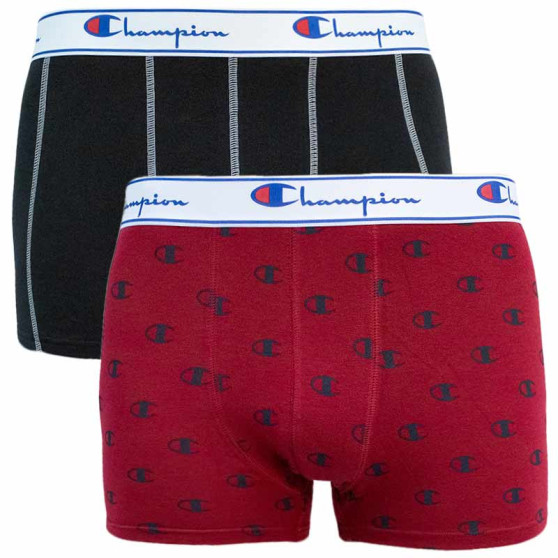 2PACK Boxers para hombre Champion multicolor (Y081W-9MW)