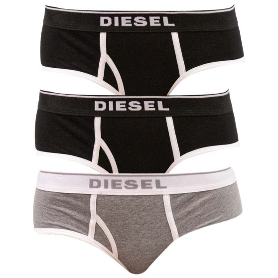 3PACK bragas de mujer Diesel multicolor (00SQZS-0EAUF-E4372)