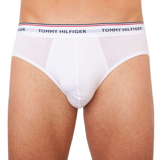 3PACK calzoncillos para hombre Tommy Hilfiger blanco (1U87903766 100)