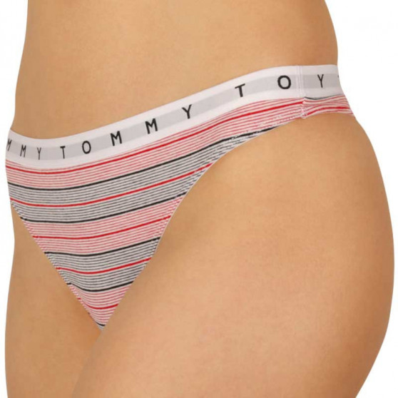 3PACK tanga de mujer Tommy Hilfiger multicolor (UW0UW02521 0W2)