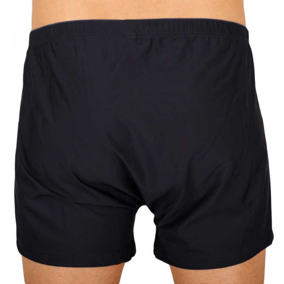 2PACK Boxers de hombre S.Oliver azul oscuro oversize (26.899.97.4502.16C4)