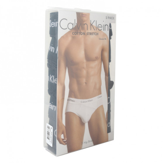 5PACK calzoncillos para hombre Calvin Klein negro (NB2876A-XWB)