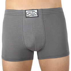 Boxers para hombre Styx classic elastic gris oscuro (Q1063)