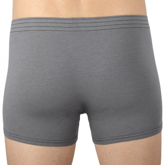 Boxers para hombre Styx classic elastic gris oscuro (Q1063)