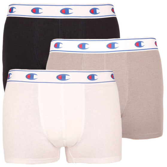 3PACK Boxers para hombre Champion multicolor (Y09PL-9HY)