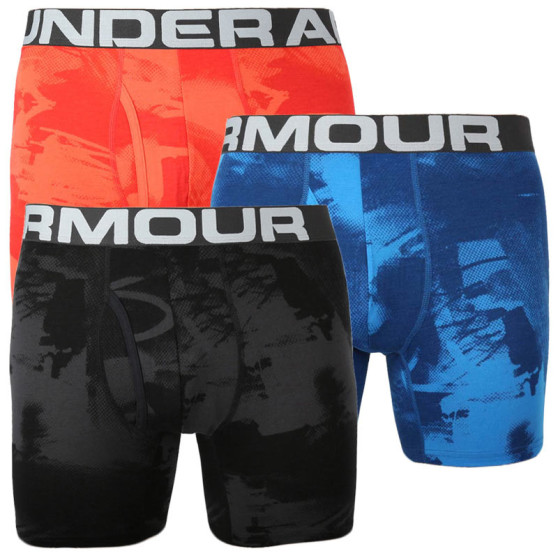 3PACK Boxers para hombre Under Armour sobredimensionado multicolor (1363615 003)