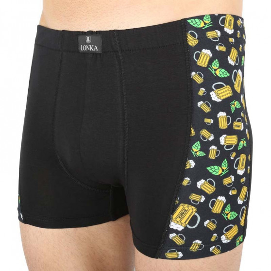 Boxers para hombre Lonka negro (Kamil pivo malé)