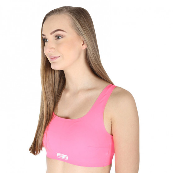 Sujetador deportivo de mujer Puma rosa (100001239 004)