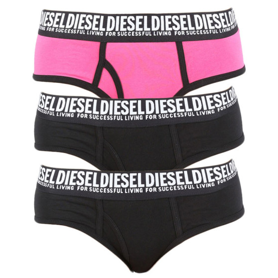 3PACK bragas de mujer Diesel multicolor (00SQZS-0NAZU-E5437)