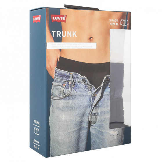 3PACK Boxers para hombre Levis multicolor (905045001 009)