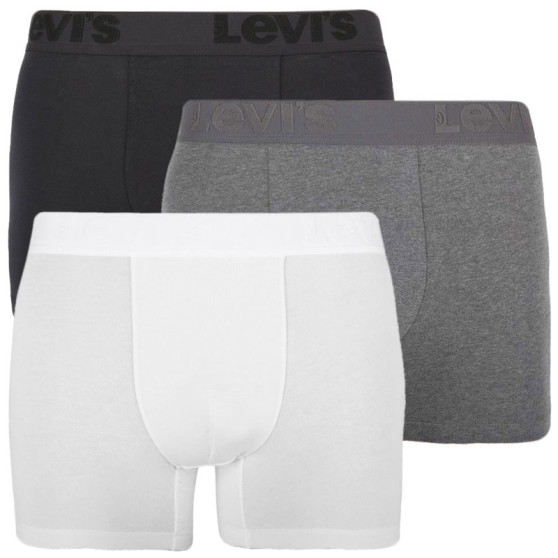 3PACK Boxers para hombre Levis multicolor (905045001 010)