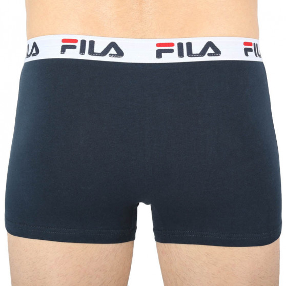 2PACK Boxers para hombre Fila azul (FU5016/2-321)