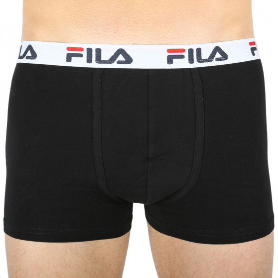 2PACK Boxers para hombre Fila negro (FU5016/2-200)