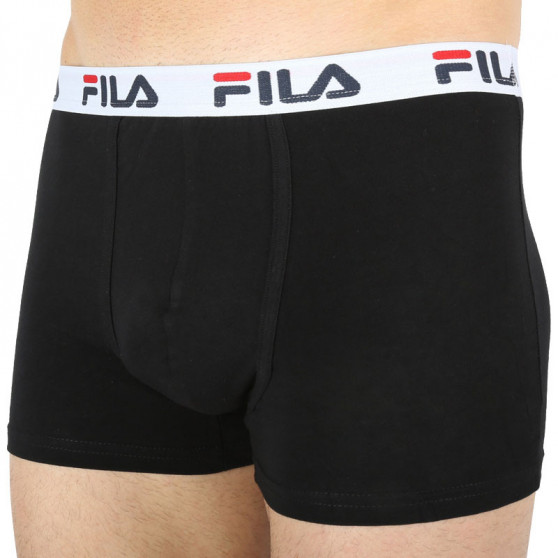 2PACK Boxers para hombre Fila negro (FU5016/2-200)