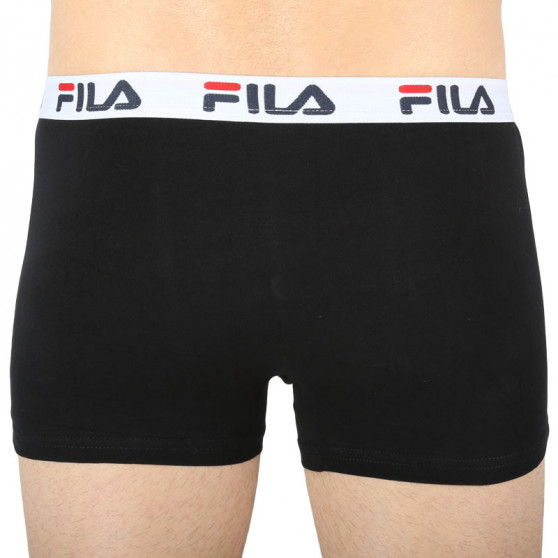 2PACK Boxers para hombre Fila negro (FU5016/2-200)