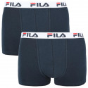 2PACK Boxers para hombre Fila azul (FU5016/2-321)