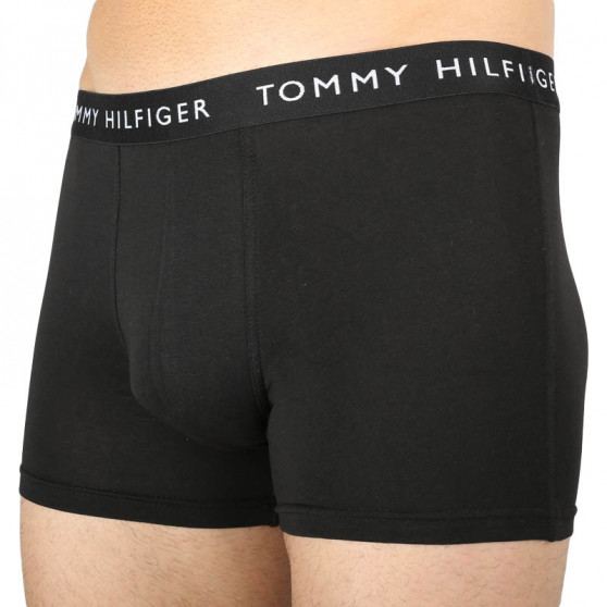 3PACK Boxers para hombre Tommy Hilfiger negro (UM0UM02203 0VI)