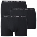 3PACK Boxers para hombre Tommy Hilfiger negro (UM0UM02203 0VI)