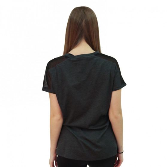 Camiseta deportiva de mujer Puma gris oscuro (520286 07)