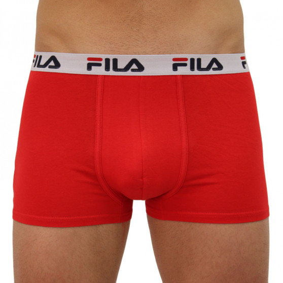 2PACK Boxers para hombre Fila rojo (FU5016/2-118)