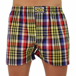 Calzones de hombre Styx classic elastic multicolor (A833)