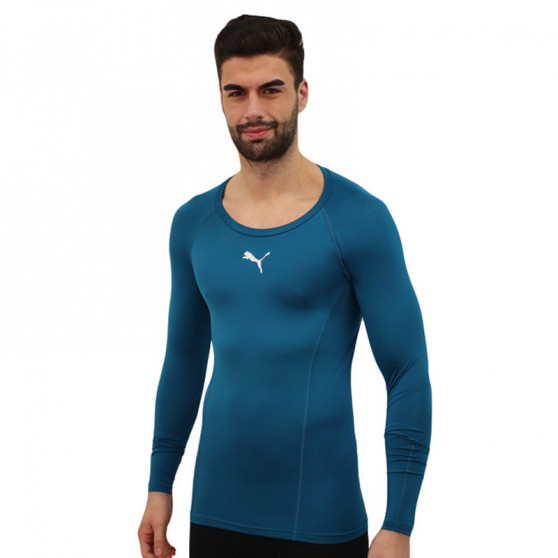 Camiseta deportiva de hombre Puma verde (655920 27)