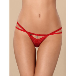 Tanga de mujer Obsessive rojo (838-THO-3)