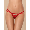 Tanga de mujer Obsessive rojo (838-THO-3)