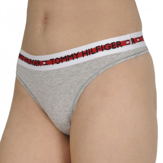 Tanga de mujer Tommy Hilfiger gris (UW0UW02458 PG5)