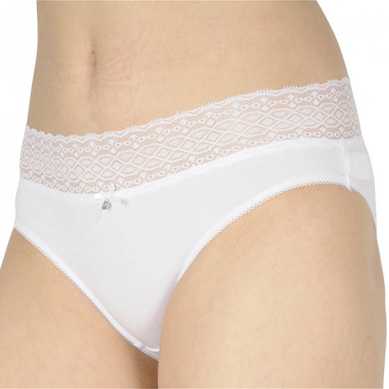 2PACK bragas de mujer Lama blanco (L-4002 BI-01)