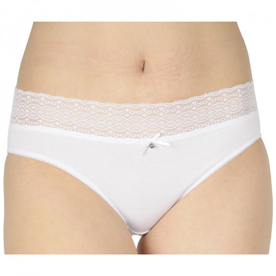 2PACK bragas de mujer Lama blanco (L-4002 BI-01)