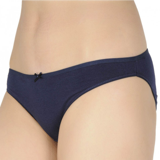 3PACK braguitas de mujer Lama azul oscuro (L-400 MB-04)