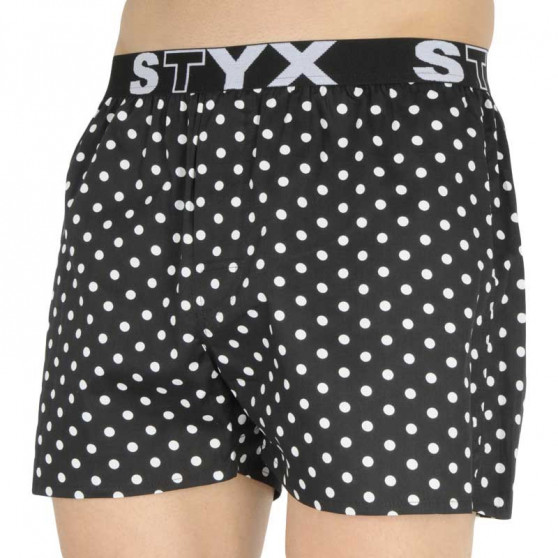 Calzones de hombre Styx art deportes goma lunares (B1055)