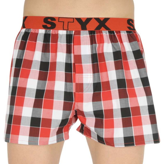 Calzones de hombre Styx elástico deportivo multicolor (B831)