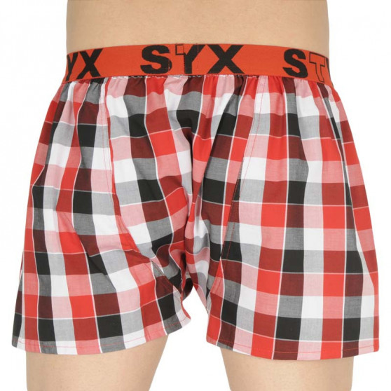 Calzones de hombre Styx elástico deportivo multicolor (B831)