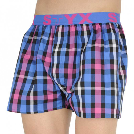 Calzones de hombre Styx elástico deportivo multicolor (B835)