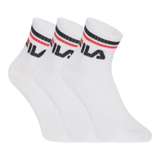 3PACK calcetines Fila blanco (F9398-300)