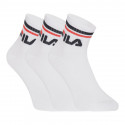 3PACK calcetines Fila blanco (F9398-300)