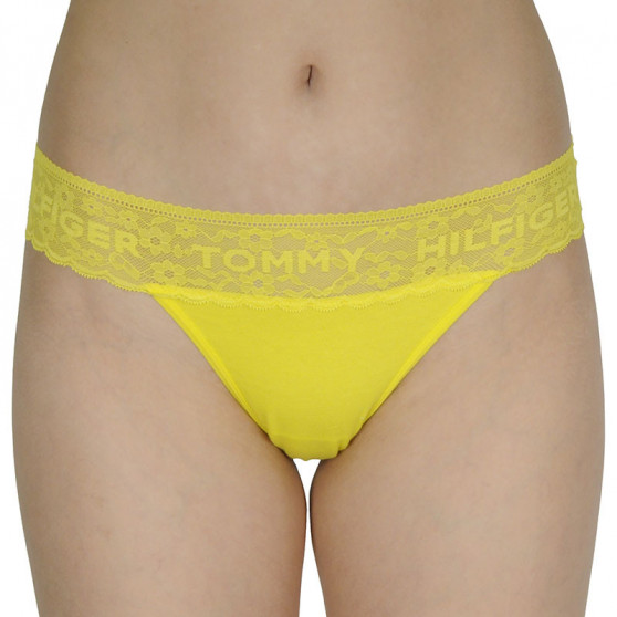 3PACK tanga de mujer Tommy Hilfiger multicolor (UW0UW02036 0TK)